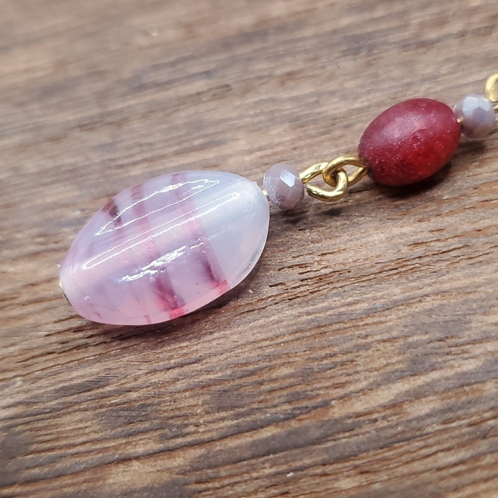 Pink quartz Pendant‎ - Picture 2 of 2
